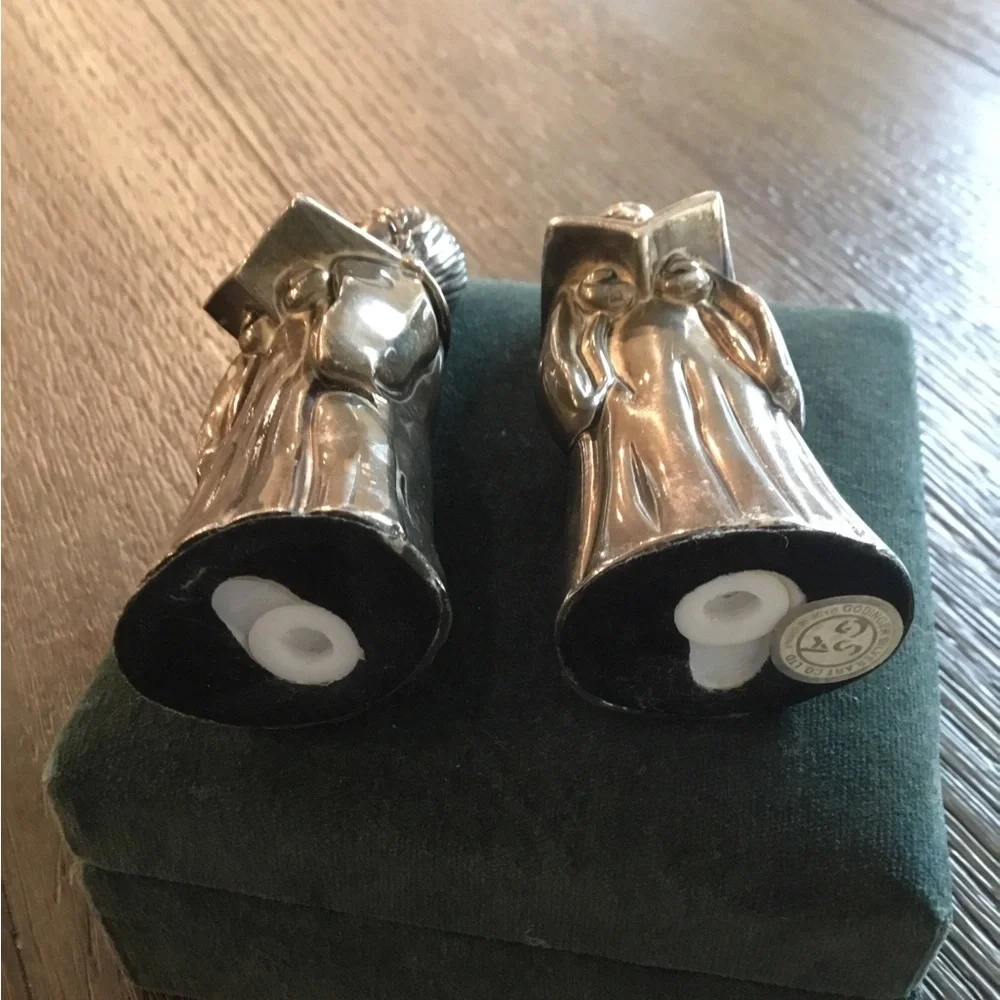 Godinger Silver Owl Salt and Pepper Set